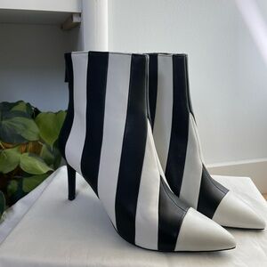 Charles & Keith Leather Heeled Boots